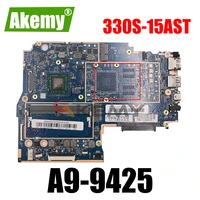 akemy for lenovo 330s 15ast notebook motherboard cpu a9 9425 carrying 4gb ram tested 100 work