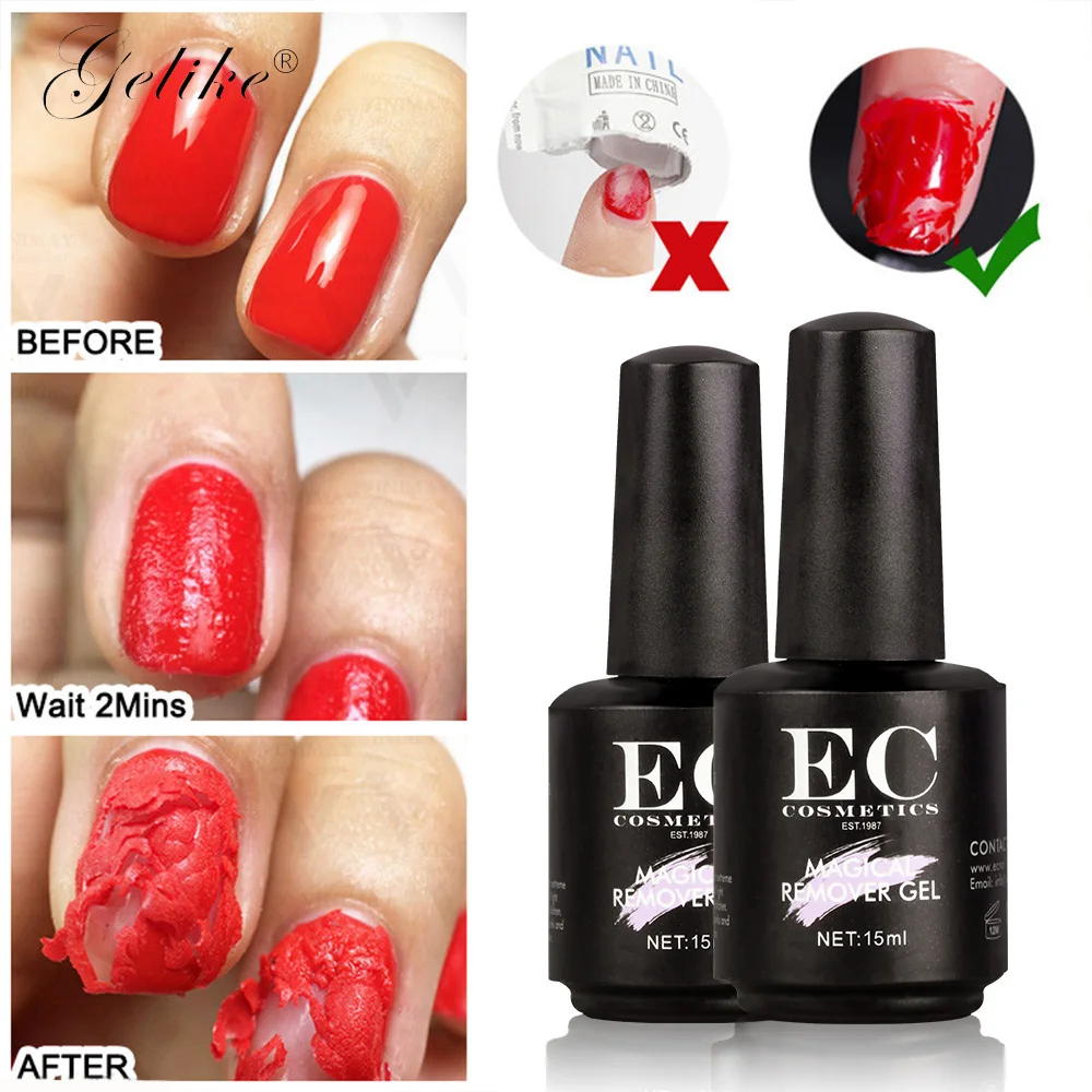 Средство для удаления гель лака 15 мл|Жидкость снятия лака| |