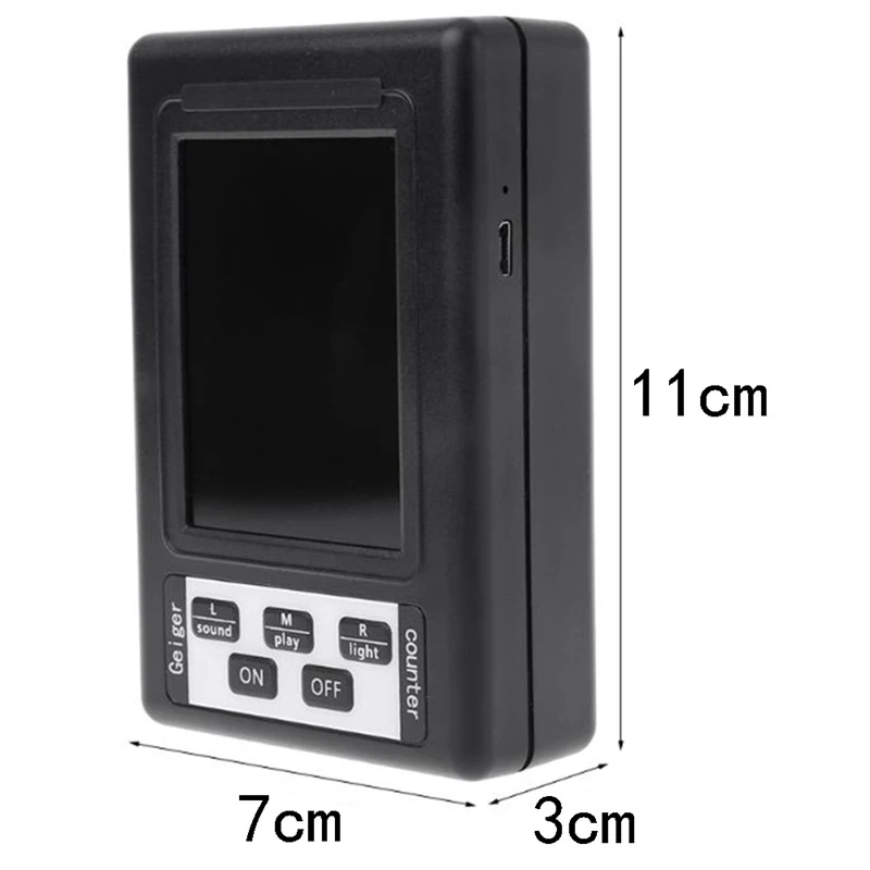 1 шт. обновленный счетчик Гейгера детектор атомного излучения персональный