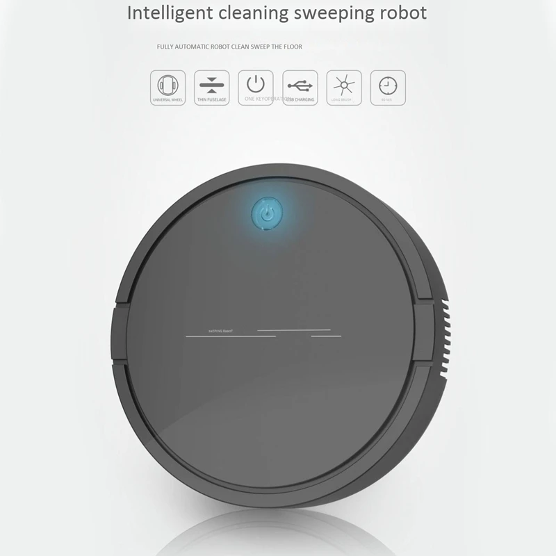 

HOT-Creative Automatic Sweeping Robot Vacuum Cleaner USB Charging Cordless Vacuum Cleaner Cordless Robot Vacuum Robots