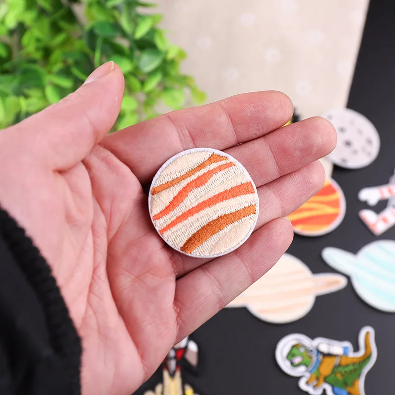 Нашивки в виде НЛО астронавта планеты нашивки для глажки одежды джинсы девочек и