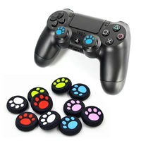 lovely cat paw claw thumb stick grip cap joystick cover for nintendo switch ns lite joy con controller gamepad thumbstick case