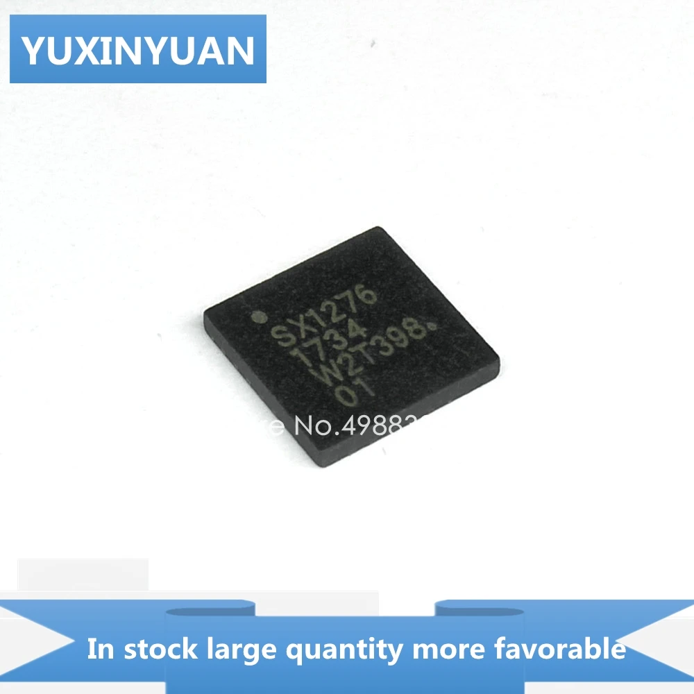 YUXINYUAN 10 шт./лот SX1276IMLTRT SX1276 SX 1276IMLTRT 1276 QFN в наличии | Электронные компоненты и