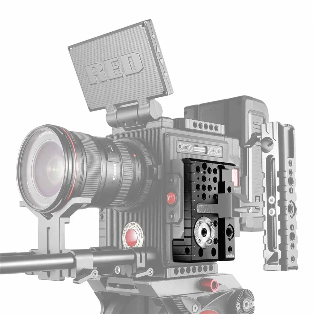 Камера для цифровой зеркальной камеры SmallRig левая боковая пластина красной s