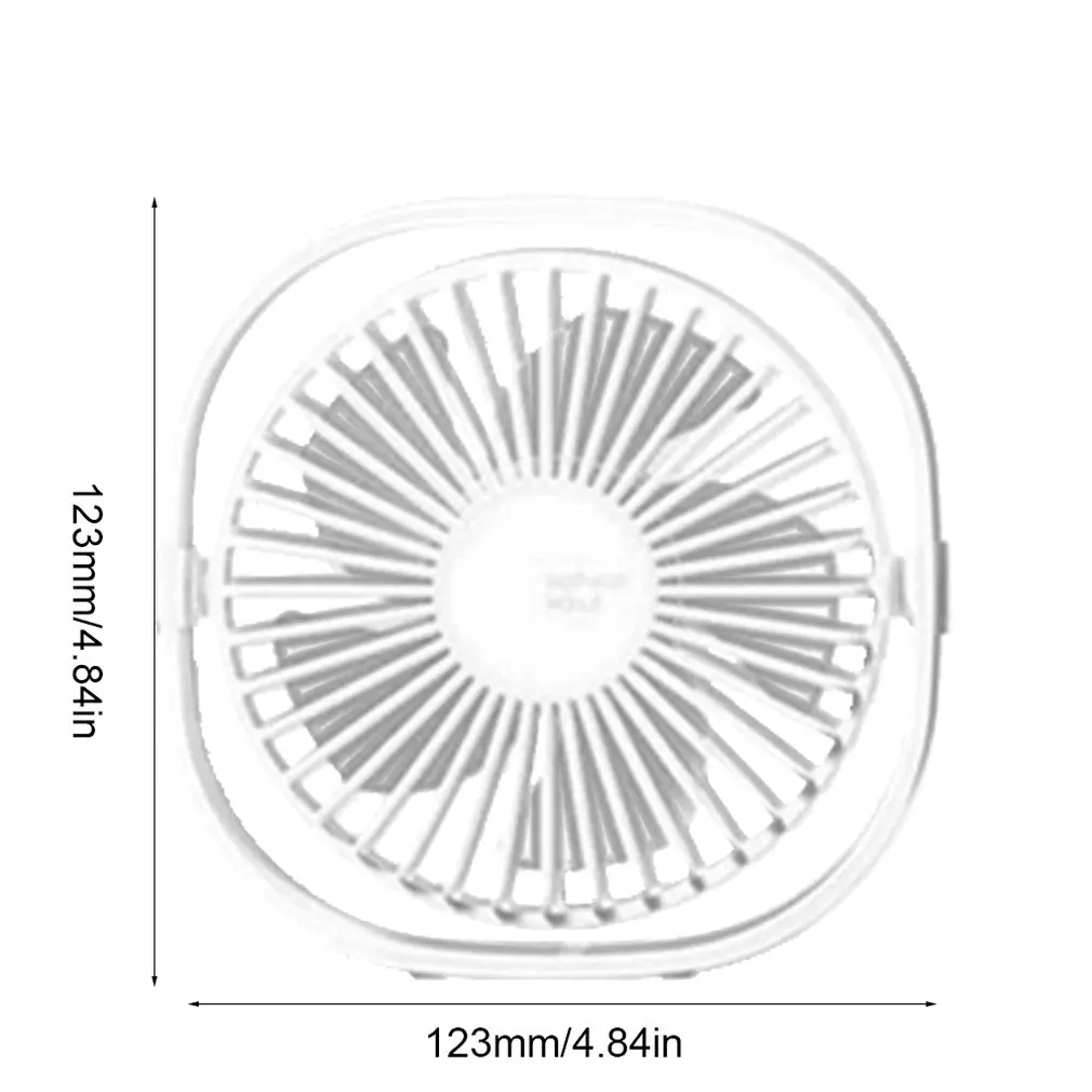 

Creative Usb Desktop Fan 3 Speed Shift Can Be 360 Degrees Rotating Mini Fan Student Portable Fan Gift