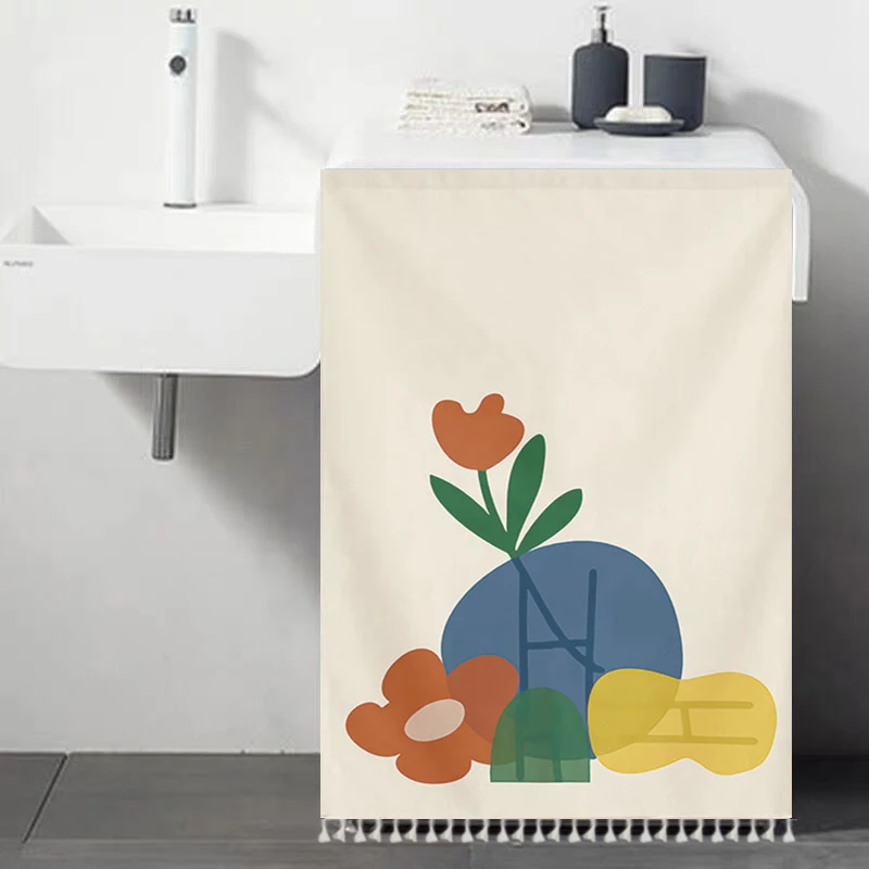 Короткая занавеска для кухни пылезащитная шкафа подвесная полузанавеска с