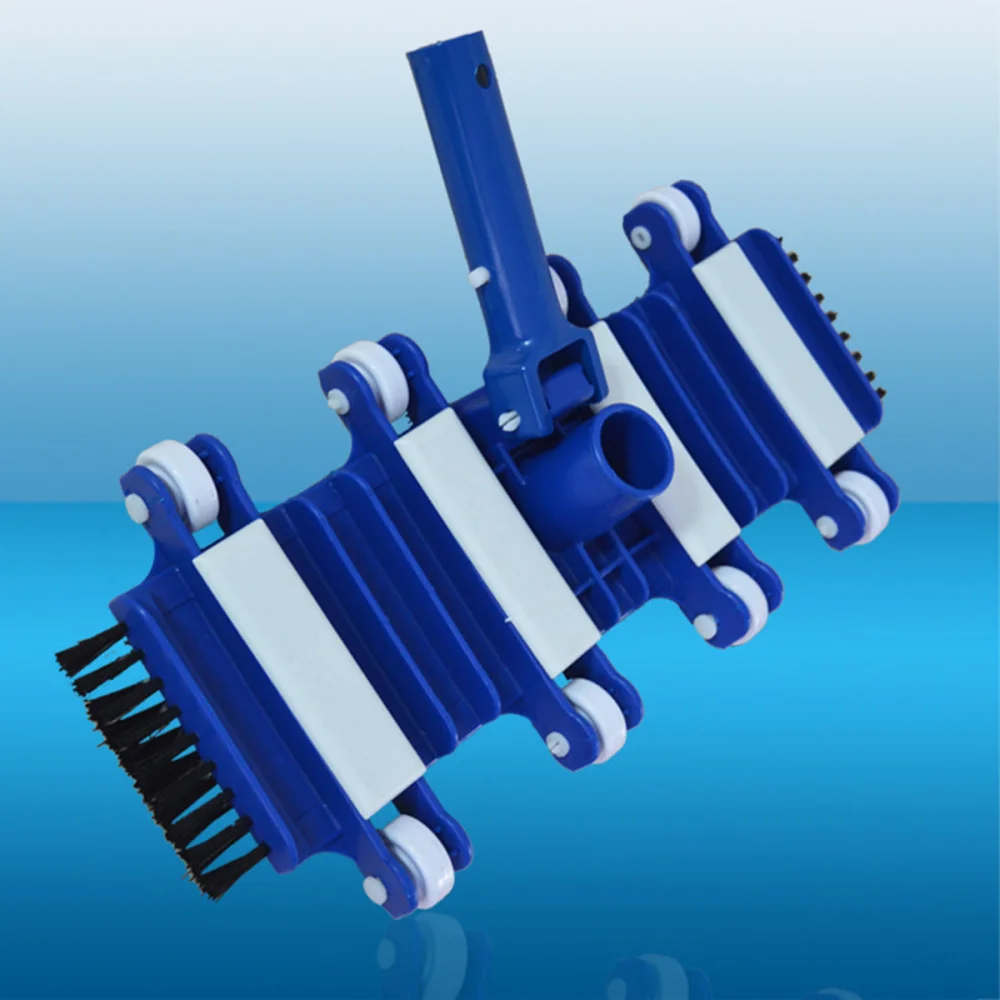

Swimming Pool Flexible Vacuum Head with Brush Cleaner Pool Equipment Sewage Suction Pool Accessories