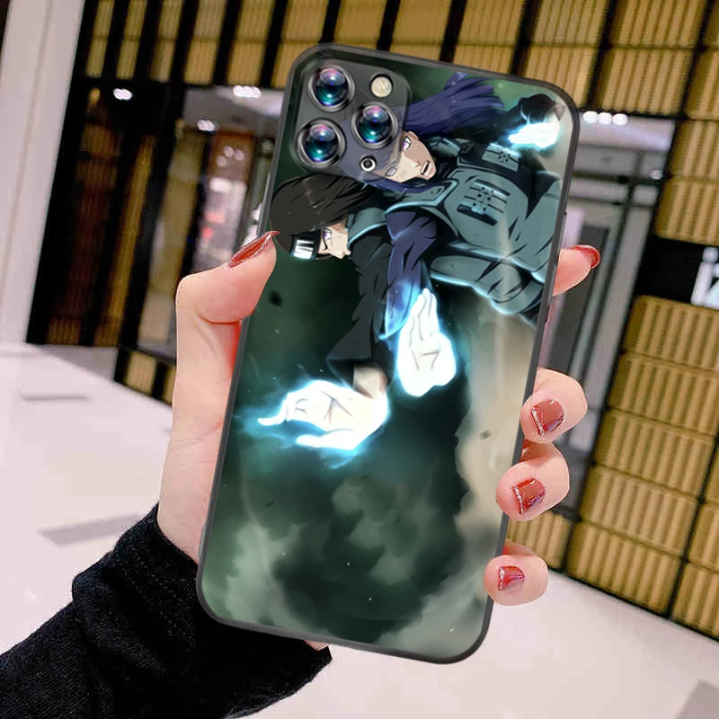 

Sasuked N-Naruto Kakashi Gaara Phone Case For iPhone 11 12 Pro XS MAX 8 7 6 6S Plus X 2020 XR Mini TPU Full Protection