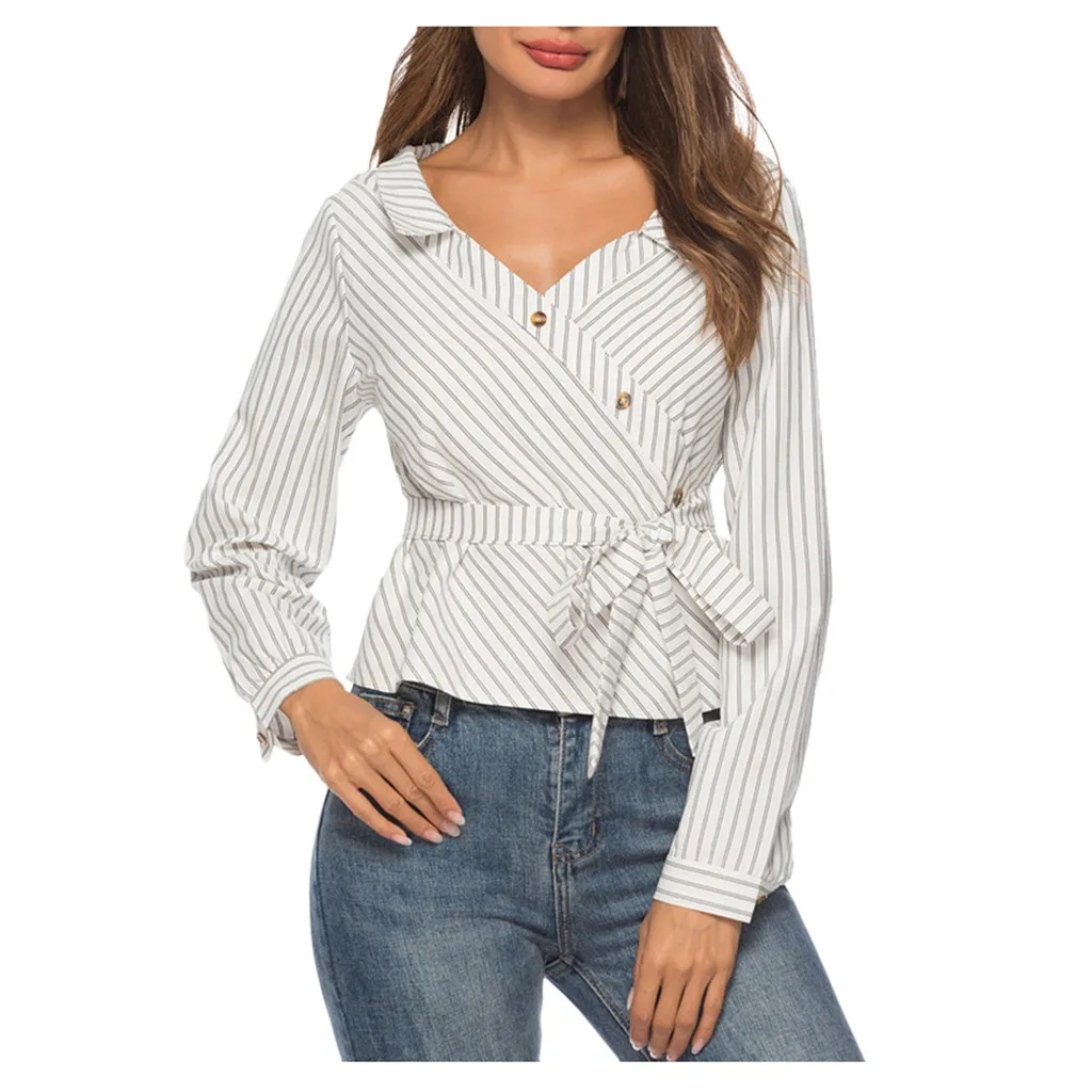 Женская блузка больших размеров 2019 Женские топы и блузки blusas mujer de moda длинный