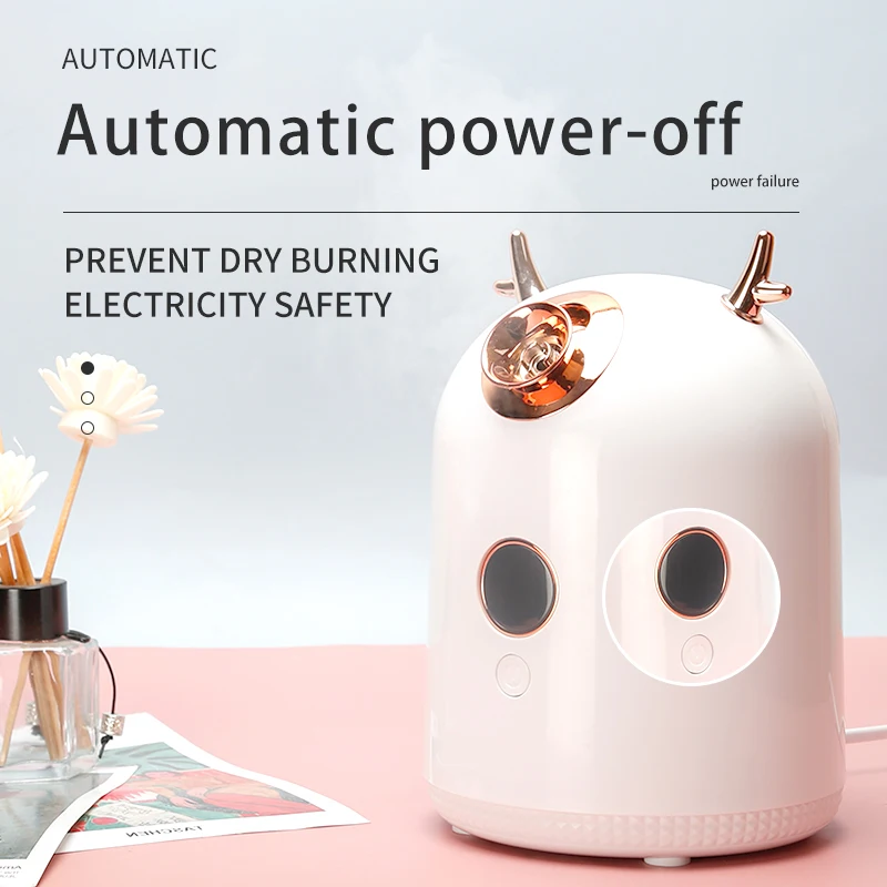 

Facial Steamer Machine Skin Care 200ml Household Electric Vaporizador Deeply Cleaning SPA Face Sprayer Cleaner