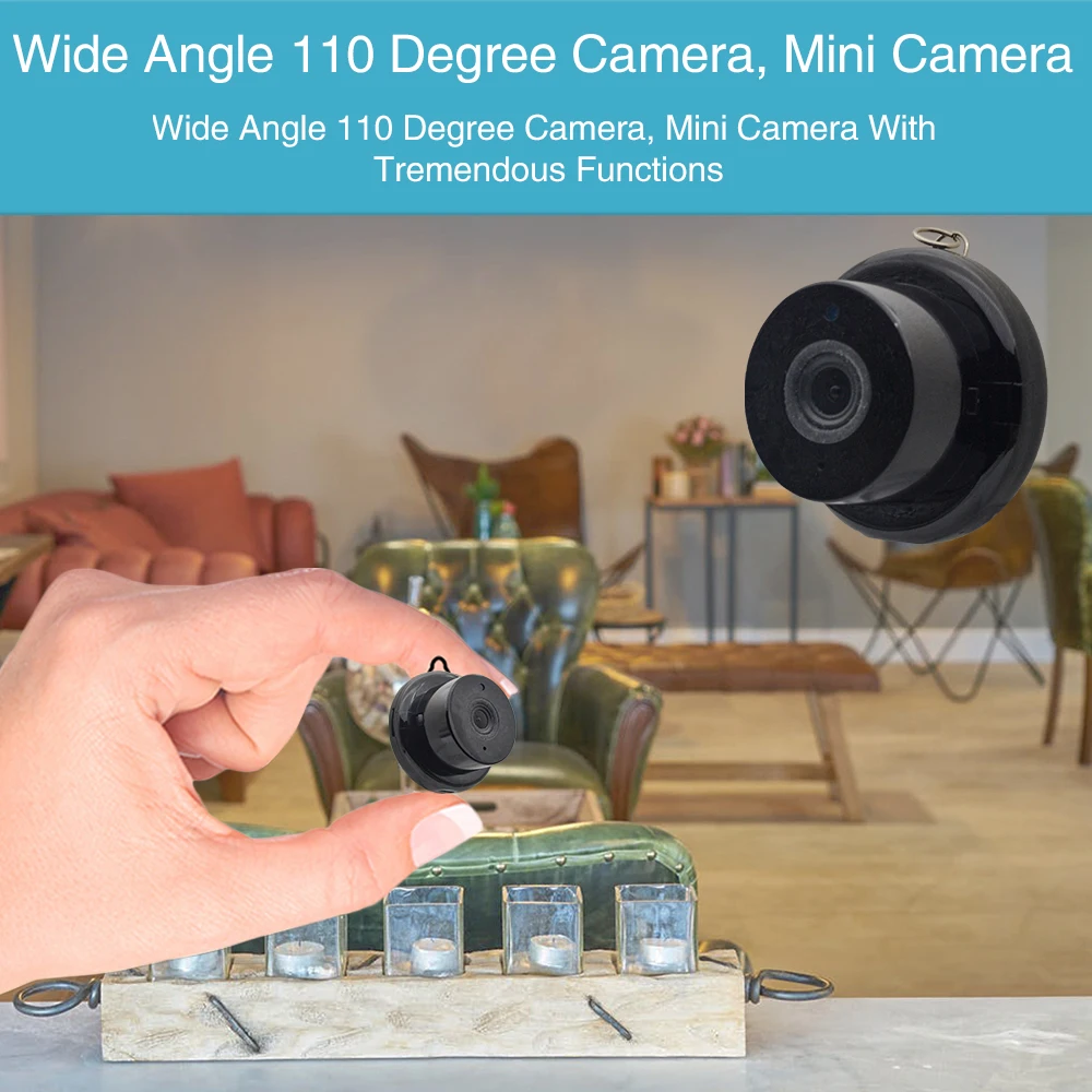 IP камера WiFi домашняя видеонаблюдения Мини CCTV 1080P ночное видение Детский Монитор