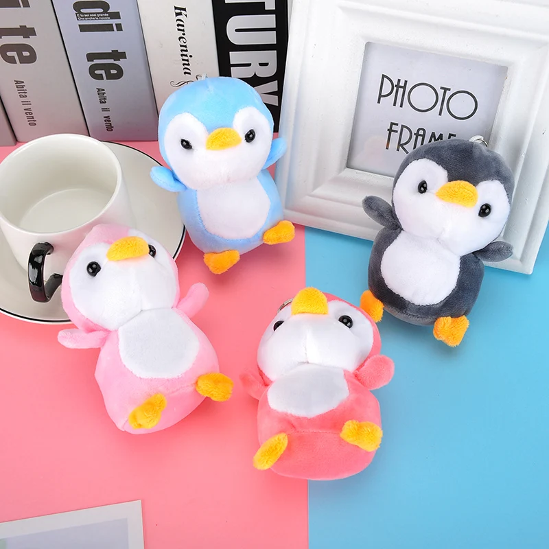 Плюшевые игрушки подвесной-брелок для ключей с кольцами школьная сумка