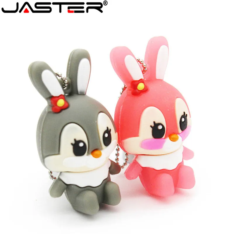 JASTER Lovely кролик карту флэш памяти с интерфейсом usb 8 Гб оперативной 16 встроенной 32 64