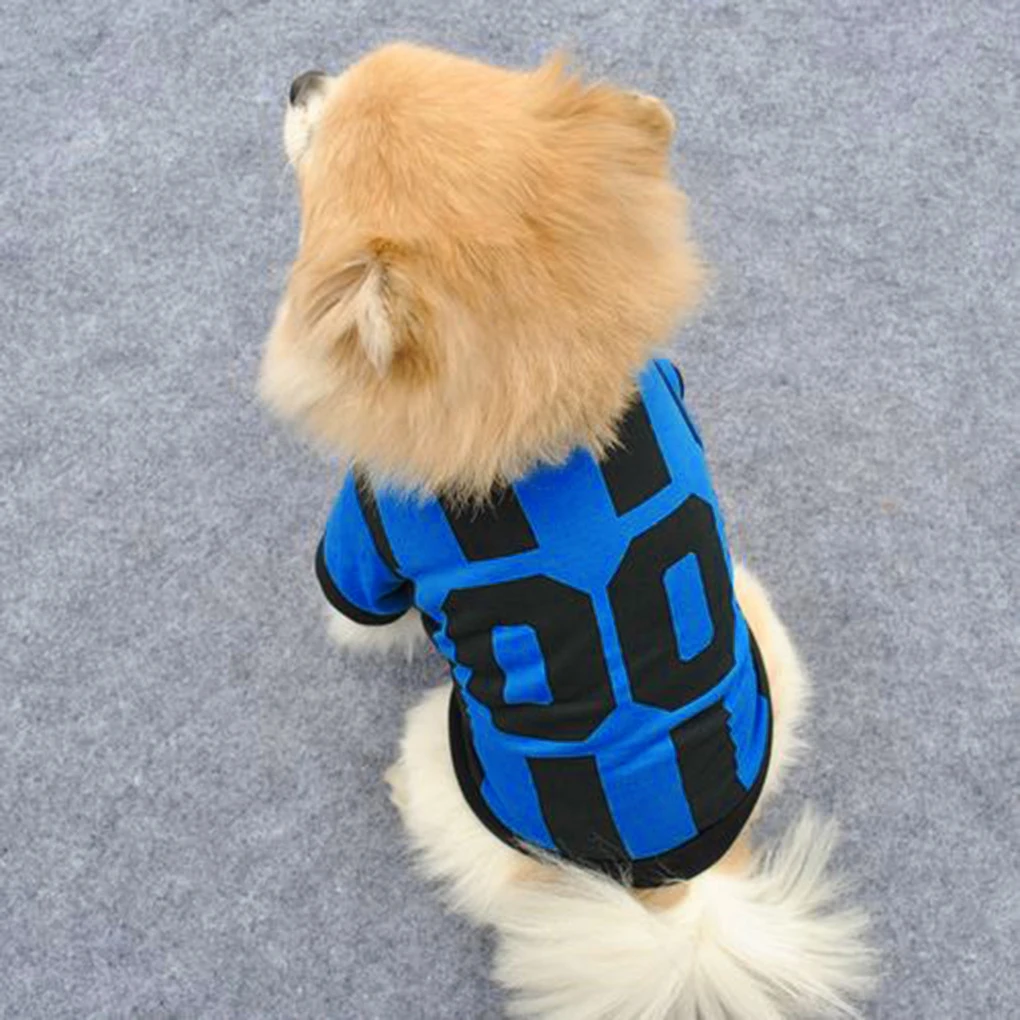 

Sport Style Letter Printed Pet Vest Summer Casual Small Pet Shirts Clothing