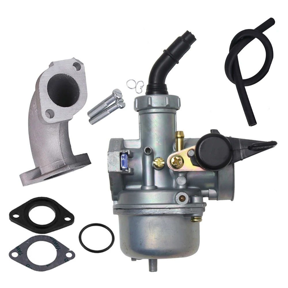 Карбюратор двигателя PZ22 22 мм и воздушный фильтр 38 для Keihin 125cc KAYO Apollo Bosuer XMoto Kandi