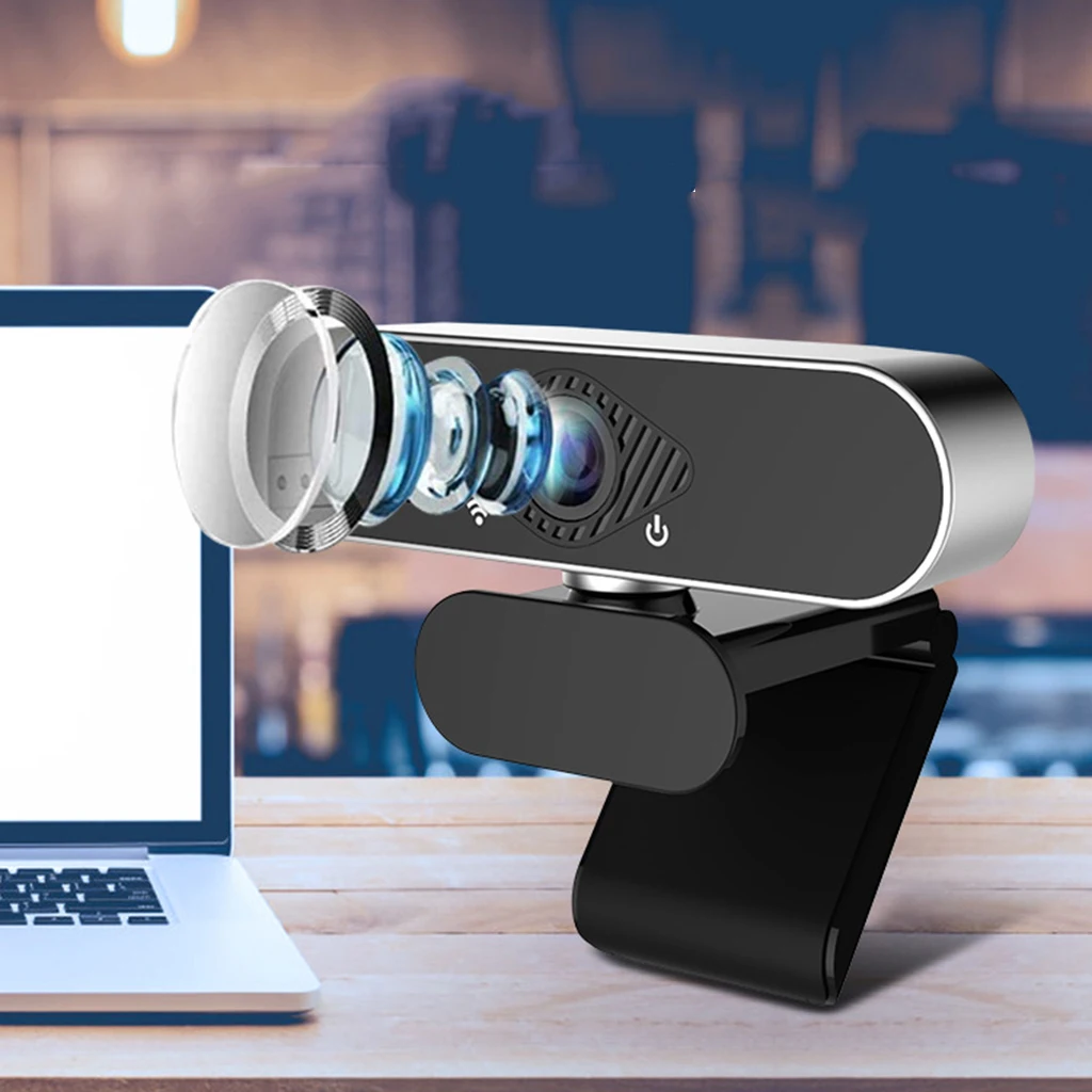 Портативная HD 1080P Веб камера PC USB Автофокус веб гибкая Видео живая обучающая для