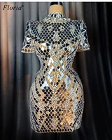 luxury crystals prom dresses 2020 mermaid dubai vestidos de fiesta special illusion cocktail dresses women party night gowns