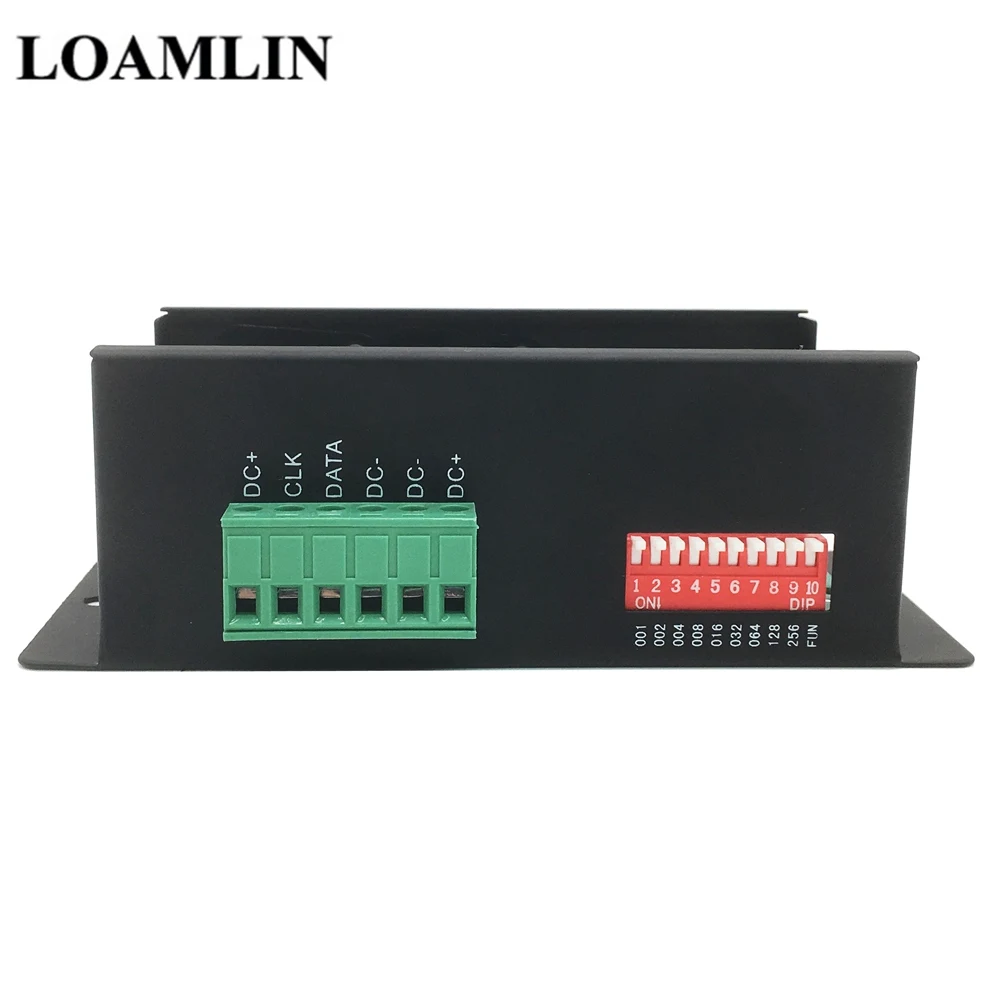 Светодиодный DMX512 симфония декодер DC5-24V Волшебная цветная(RGB) DMX512 контроллер DMX к SPI пикселей драйвер для Светодиодные ленты 6803 2811 2812 1903 2801