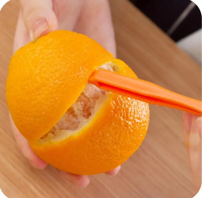 2 шт./упак. Лидер продаж Творческий длинный сегмент оранжевого цвета очистки