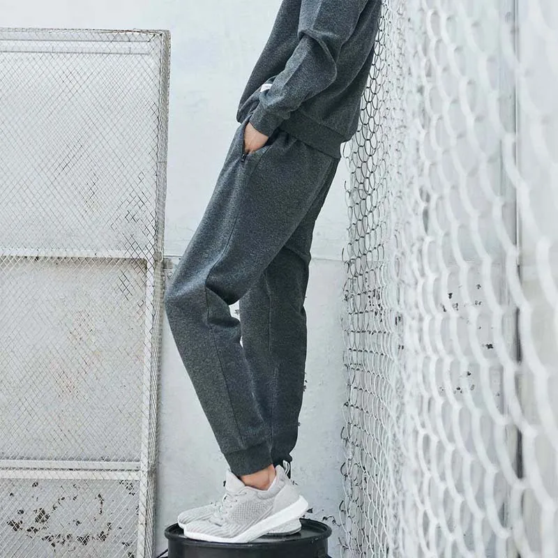 Новые мужские флисовые брюки Xiaomi Youqi Life мягкие и освежающие флисовые внутри эластичные и удобные легкие и освежающие