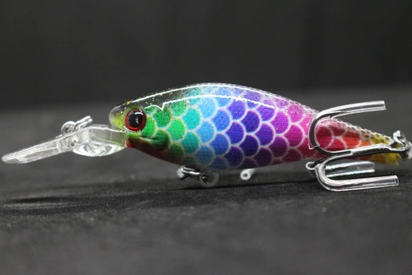 HM515X424 Новинка реалистичные цвета wLure бренд Crankbait литье приманка с качественным тройным крючком 7,2 г 8,5 см Jerkbait на заказ живопись HM515 - Цвет: HM515X424