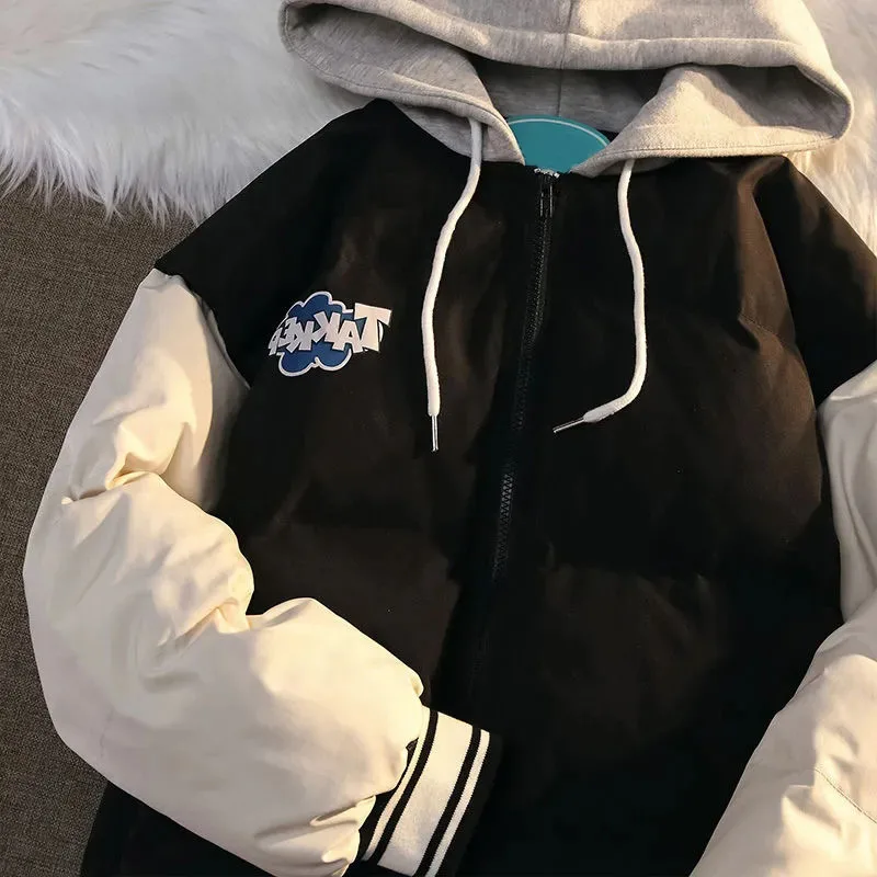 

Толстая стеганая куртка пальто осень-зима Анорак хлеб пирон преодоление стеганая одежда куртка оверсайз Женская парка размер одежды