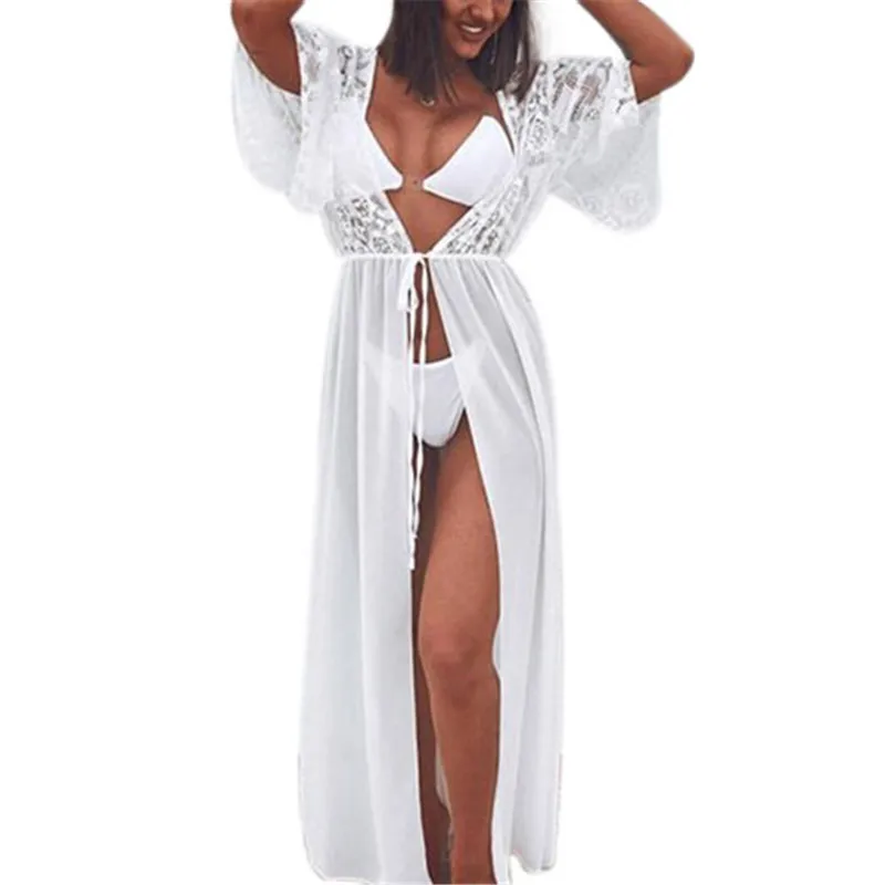 Новинка Лето 2020 сексуальное женское прозрачное кружевное Бандажное бикини