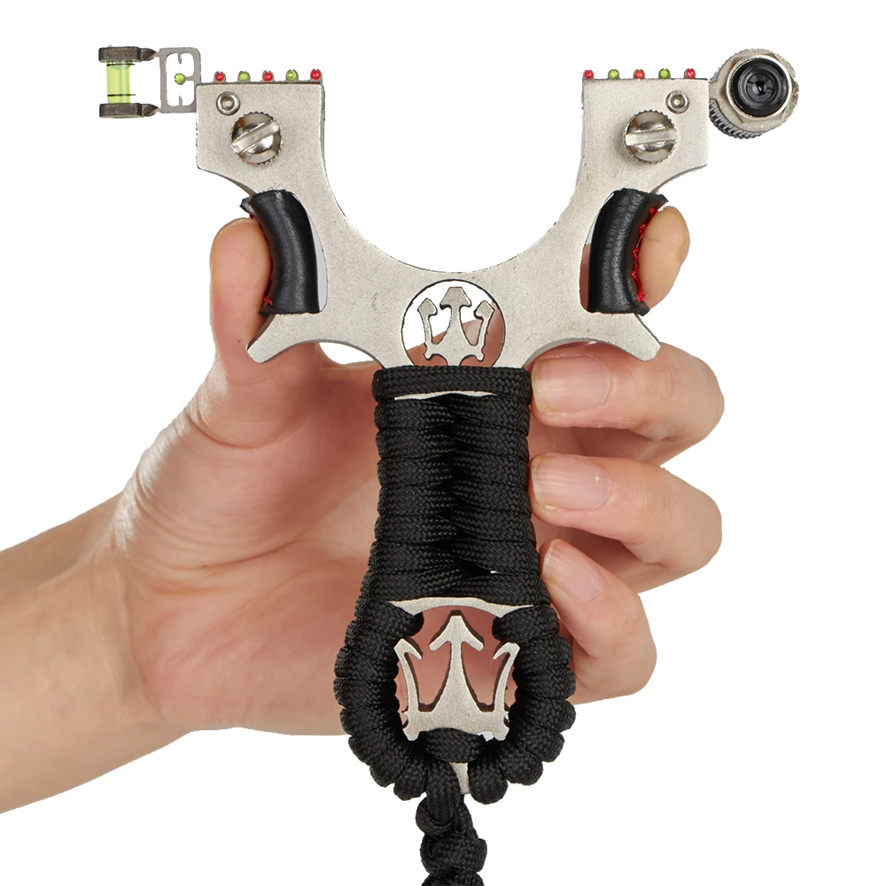 Лазерная Рогатка с резиновой лентой высокая точность Мощная 98K для стрельбы