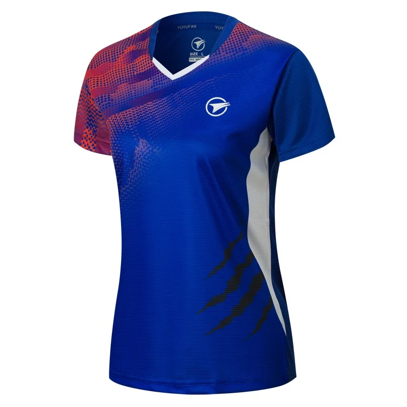 New Badminton shirts Men/Women , sport shirt Tennis shirts , table tennis t-shirt , Quick dry sports training t-shirts A121
