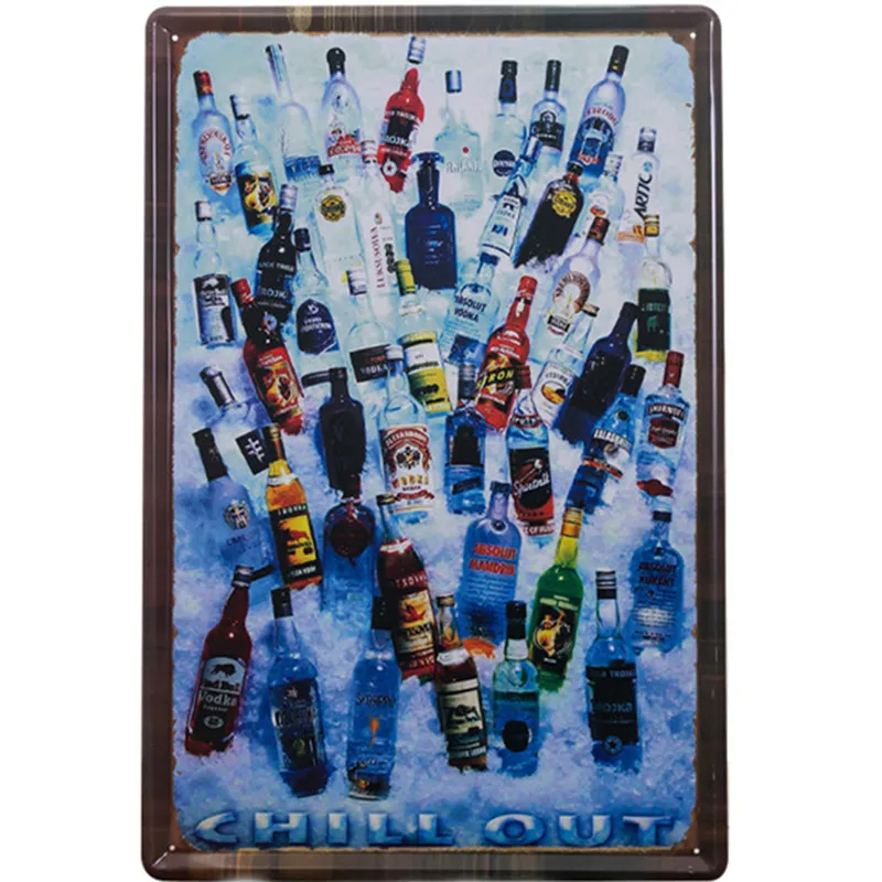 

Metal Plates Plaque Metal Vintage Beer Metal Tin Sign Pub Bar Home Decor Pub Kitchen Plates Man Cave Decoration