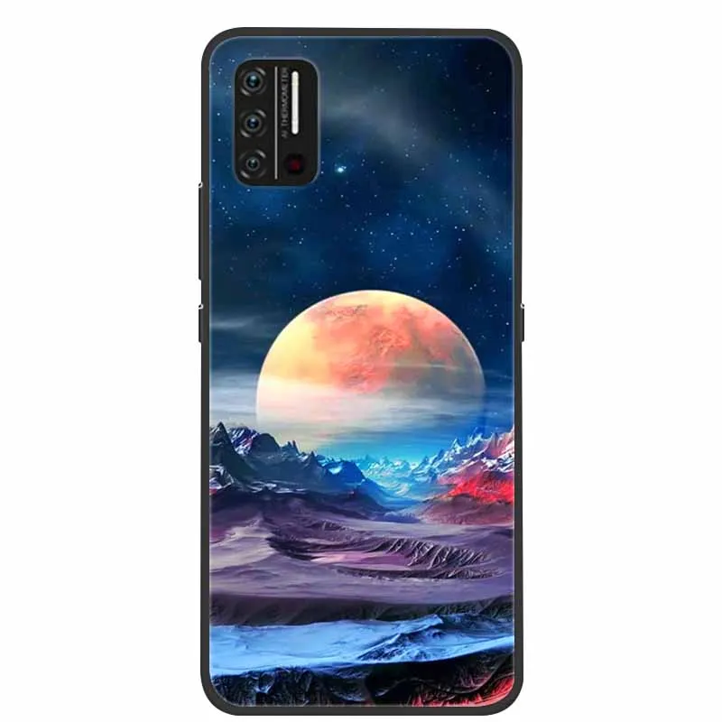 for umidigi a7s case shockproof silicone tpu soft back cover for umidigi a7s phone case umidigia7s capa cute catoon rose flowers free global shipping