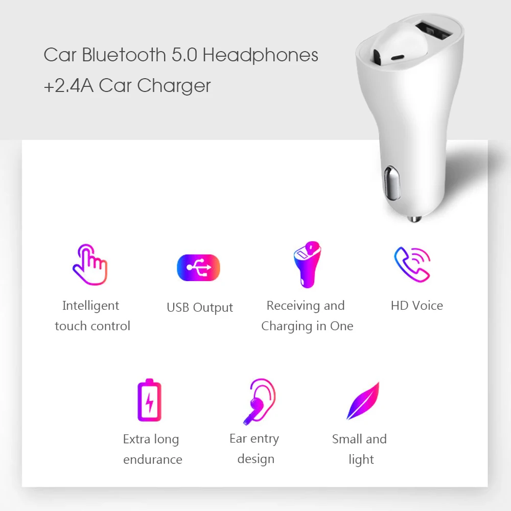 Kebidu беспроводные стерео наушники 5 0 автомобильные Bluetooth USB автомобильное