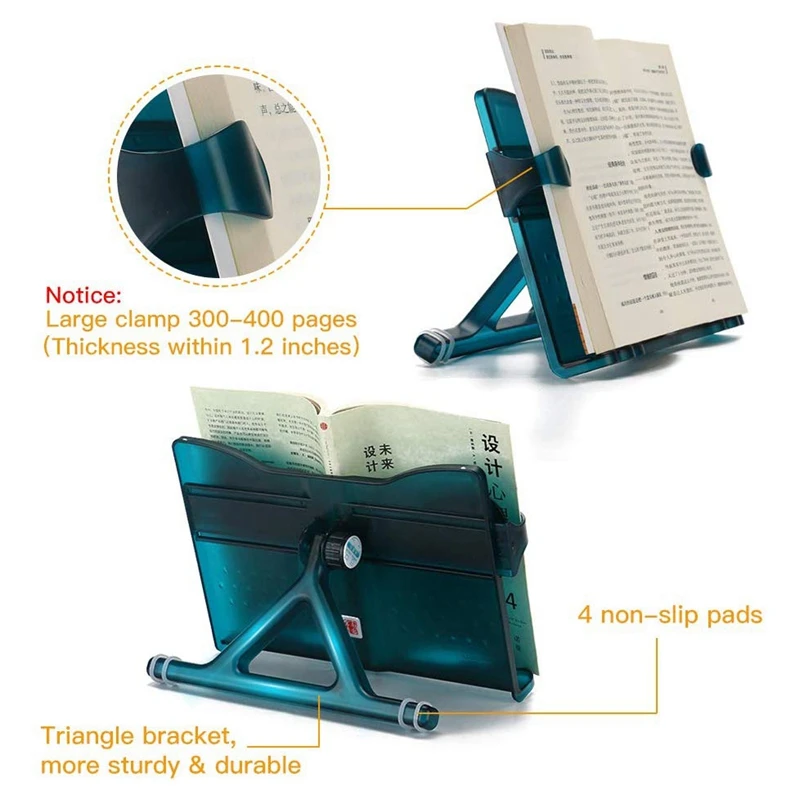 Подставки для чтения книг пластиковая подставка регулируемая в виде кошки