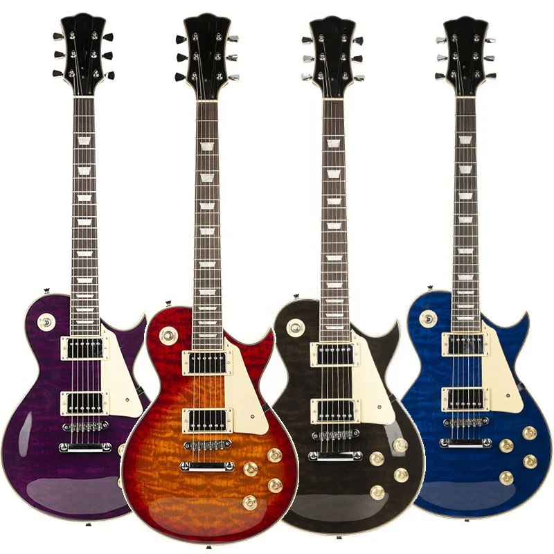 Лучшая цена оптовая продажа Высококачественная электрогитара LP 6-струнная
