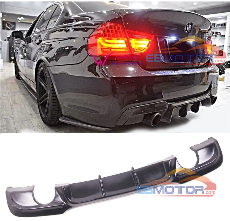 Задний диффузор для BMW E90 3 Series 323i 325i 328i 335i Sedan 06 11 B197F|Амортизаторы| |