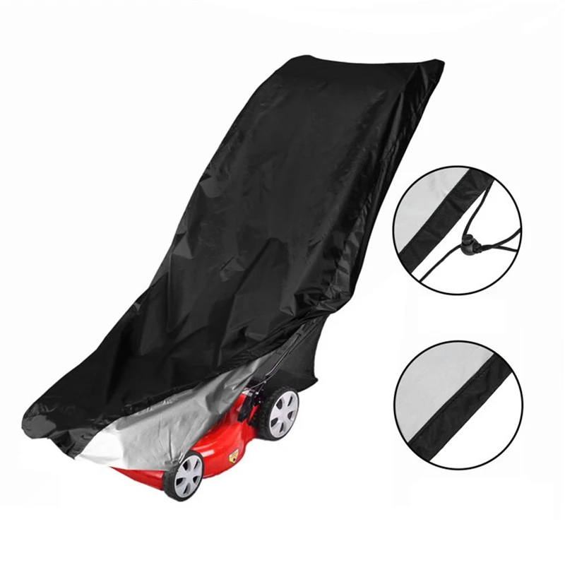 

Outdoor Protective Lawn Mower Cover Waterproof Square Cover for Garden Furniture Covers Lawn Weeder Mower 188X99X64 cm