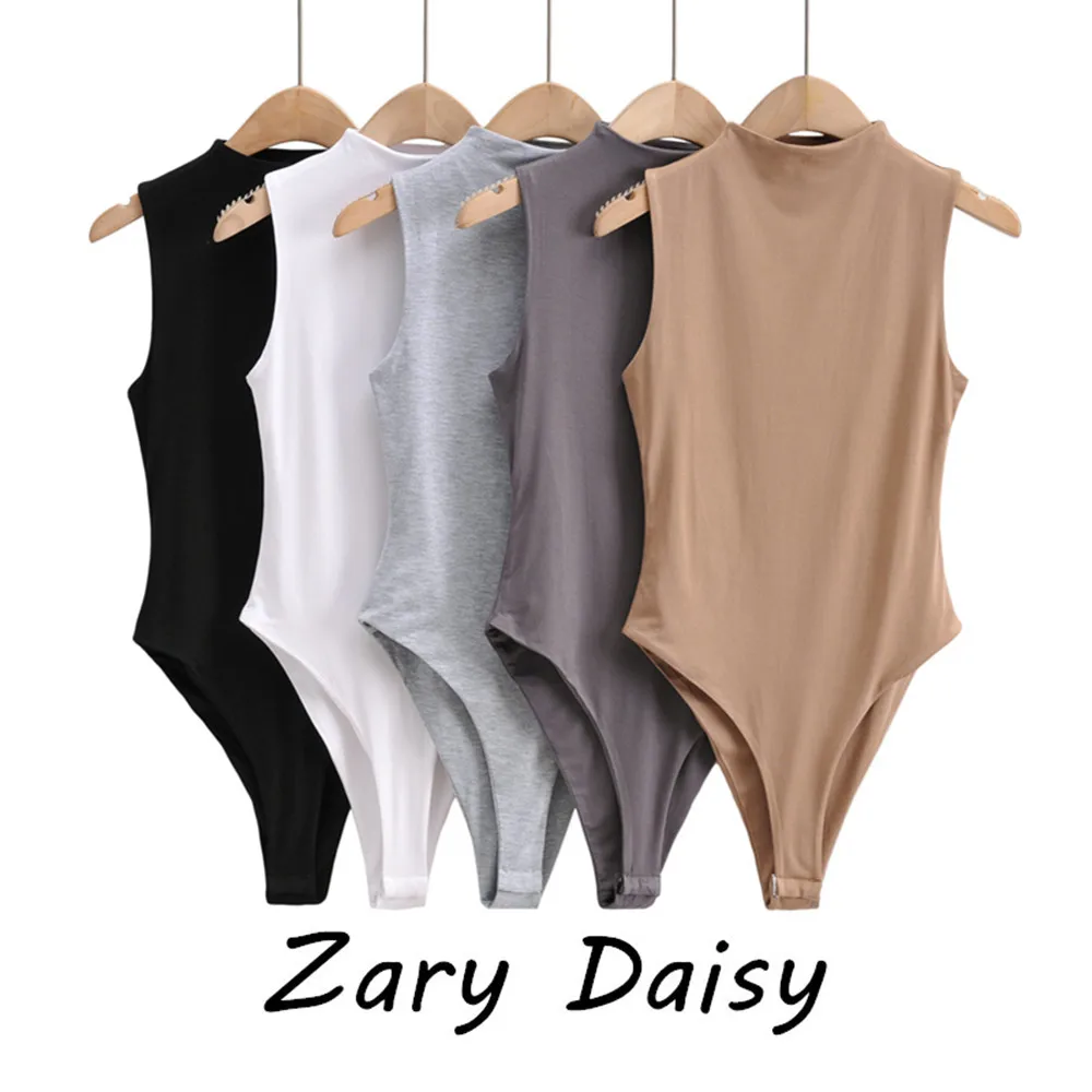 

Zary Daisy Europe and the United States 2021 spring new women's slim fashion with a versatile vest strap one-piece dress