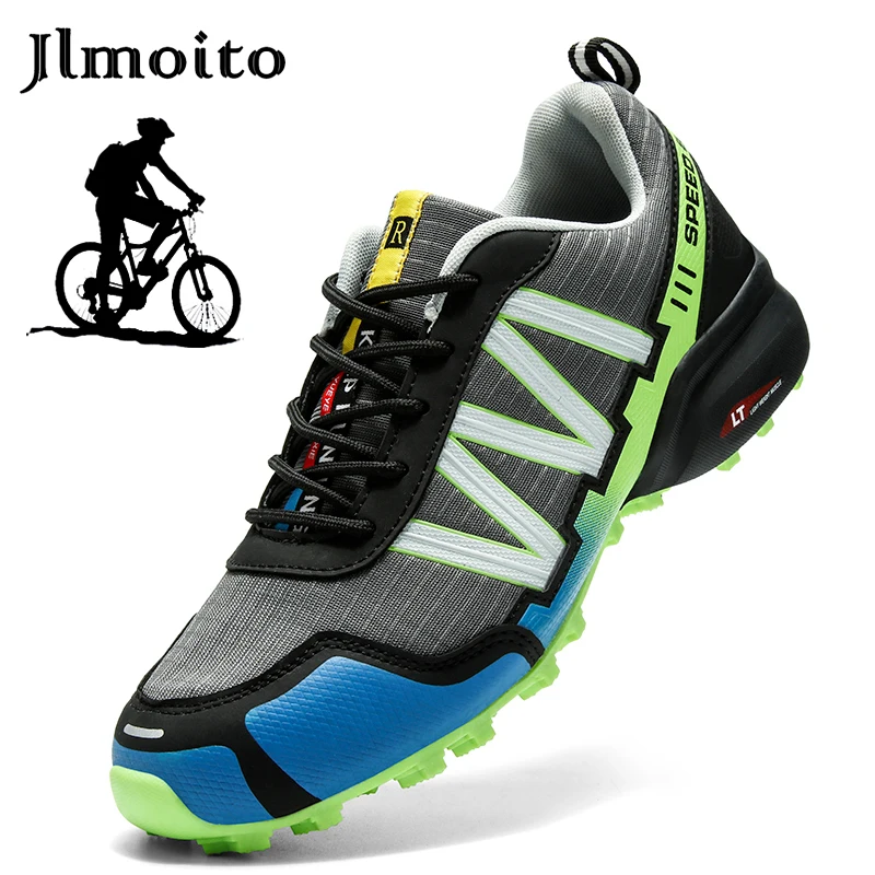 

Waterproof MTB Cycling Shoes zapatillas ciclismo Men Motorcycle Shoes Flat Lockless Bicycle Shoes Outdoor Road Bike Sneakers New