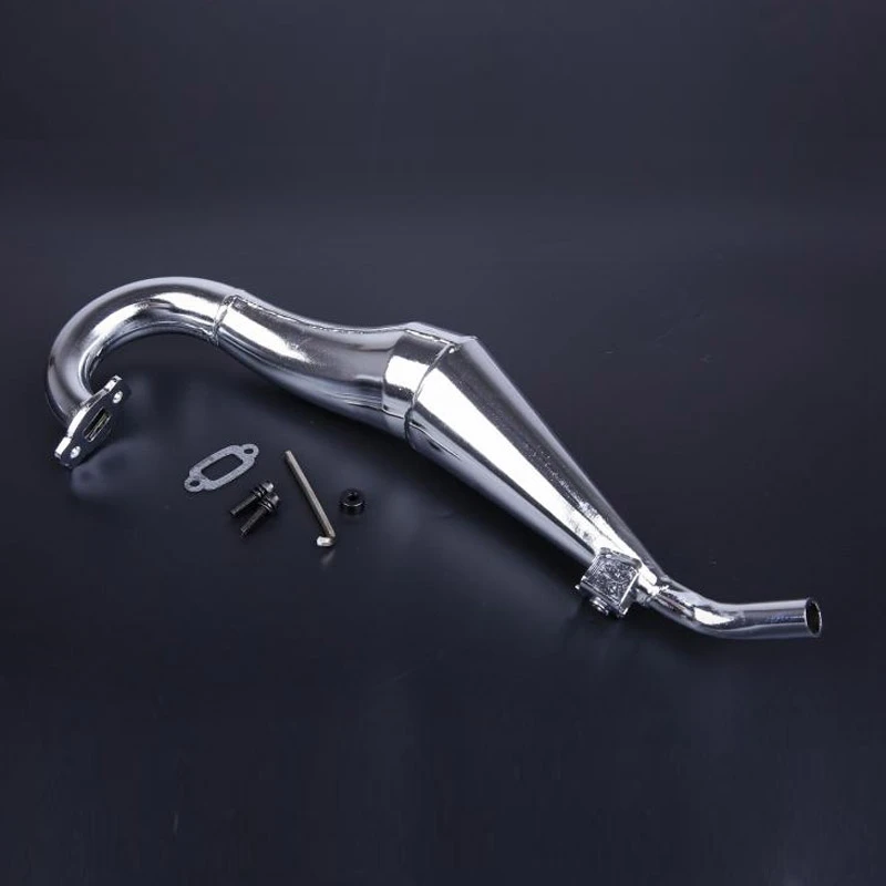 Хромированная сталь Rovan Performance боковое Крепление настроенная выхлопная труба