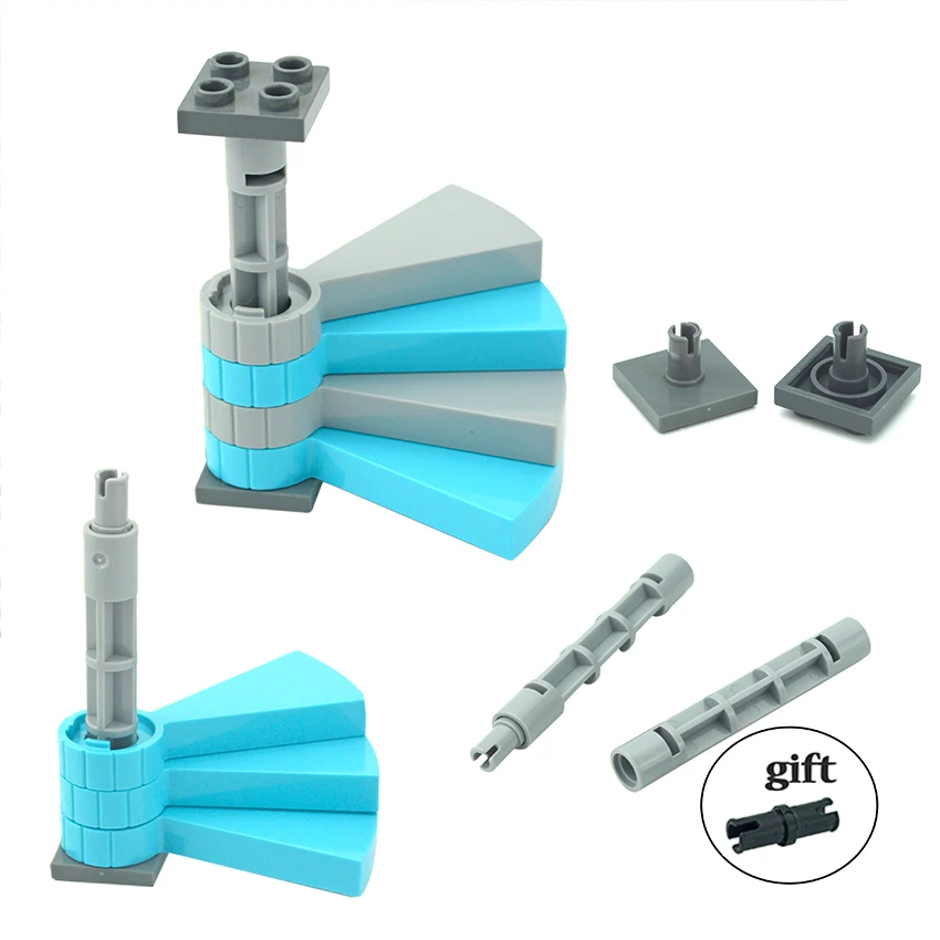 Сборные элементы сделай сам подставка для спиральной лестницы 1x1x5 1/3 домашние 40243