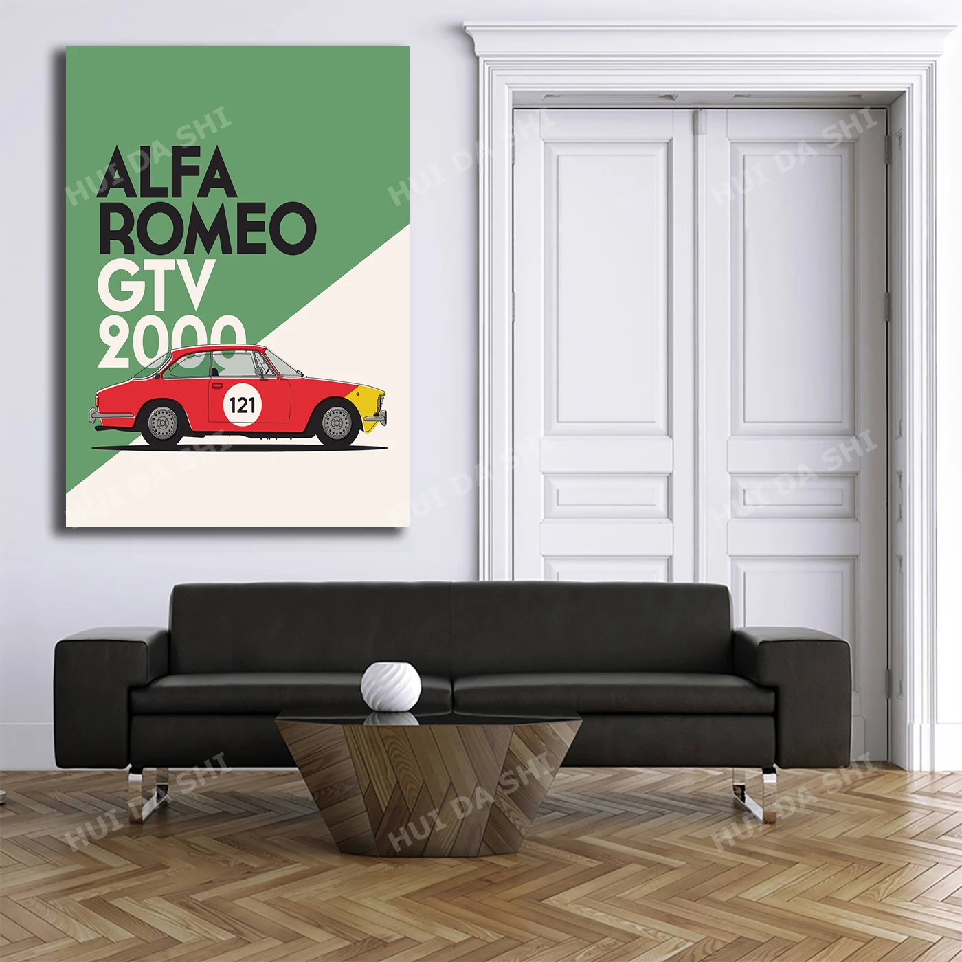 

Alfa Romeo GTV 2000 Art print/poster