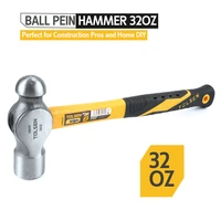 hand tools ball pein hammer 32oz head 1300g window glass breaker tent hammer