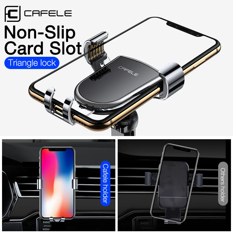 CAFELE автомобильный держатель немой серии для воздуха телефона Подставка IPhone