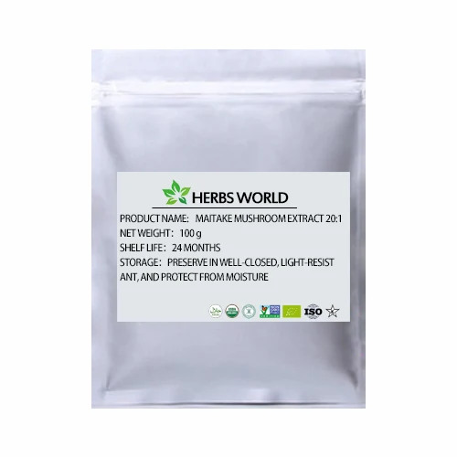 

100% Grifola Frondosa Extract Powder 20:1,High Quality Maitake Mushroom Extract Powder