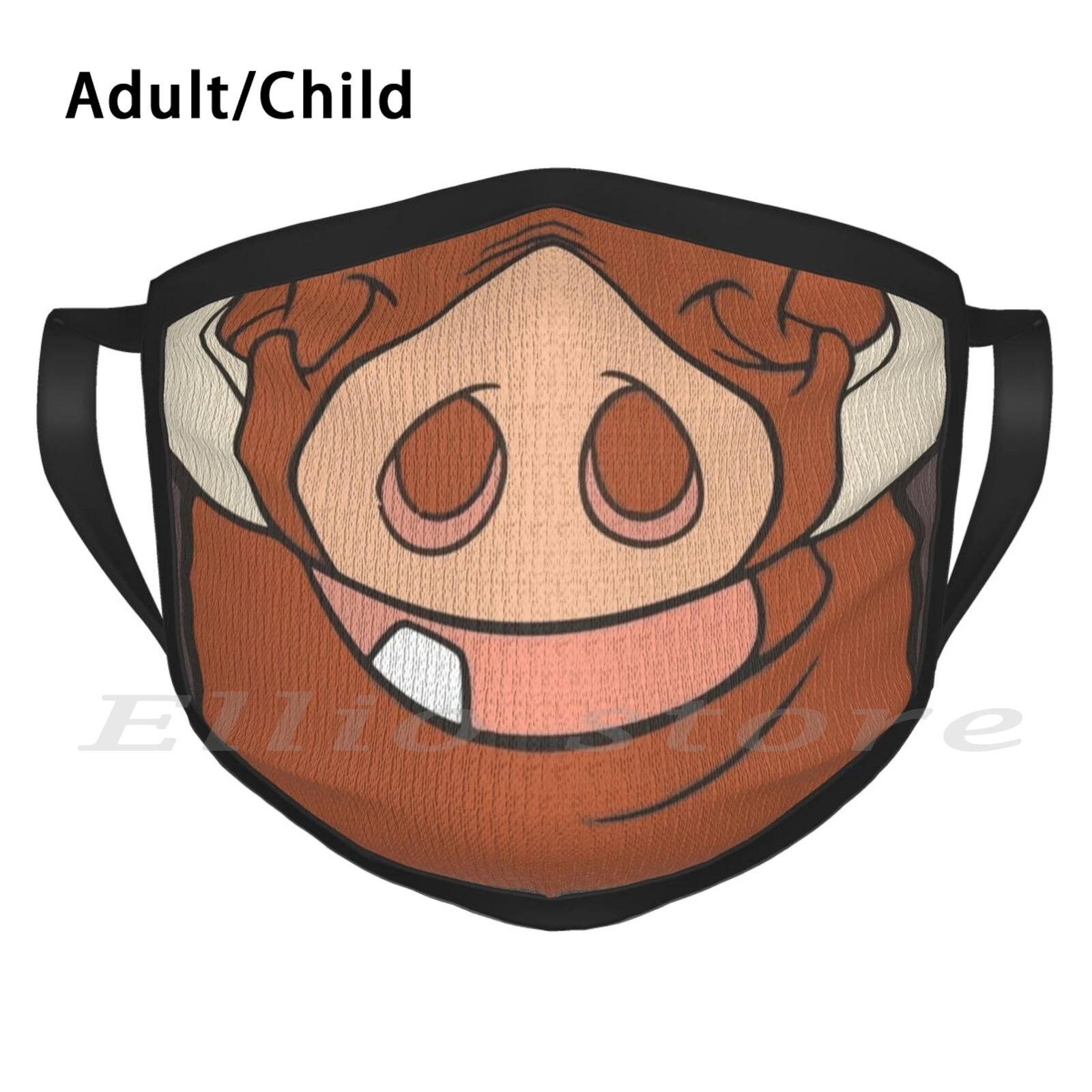 

Pumba No Worries Print Washable Anti Dust Scarf Mask Pumba Face Lion King Funny No Worries Fun Humor Simba Timon Pig