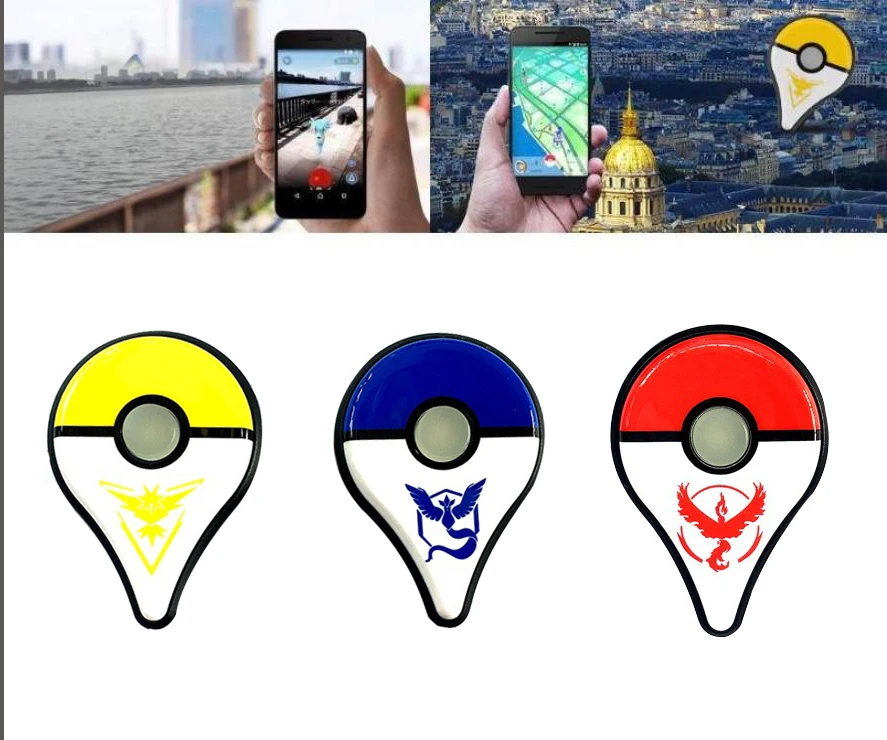 Фото Автоматический захват монстра Powermon для Pokemon Go Plus автоматический захват для Bluetooth совместимый браслет часы перезаряжаемые №4