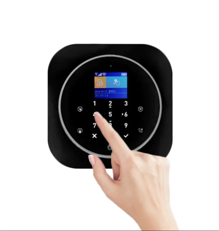 PS12 Tuya домашняя охранная Wi-Fi сигнализация GSM SIM карта телефон дозвон приложение дистанционное управление 11 видов языков вор охранная сигнализация