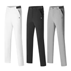 Новинка 2021, осенняя одежда для гольфа, мужские спортивные быстросохнущие дышащие брюки высокого качества для отдыха на открытом воздухе, брюки с защитой от морщин