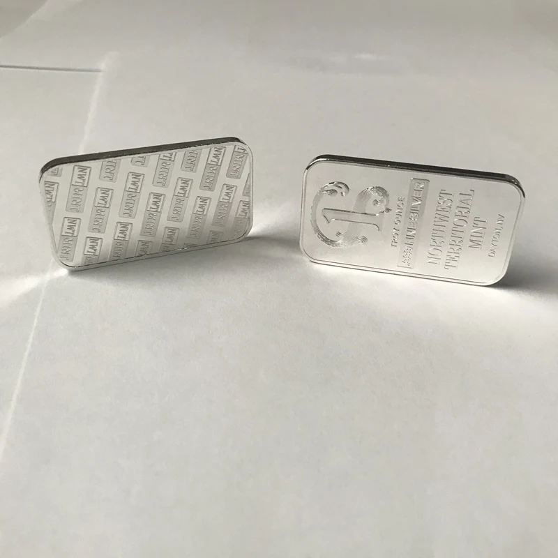 3 шт. немагнитные монеты с латунным сердечником 1 унция | Дом и сад