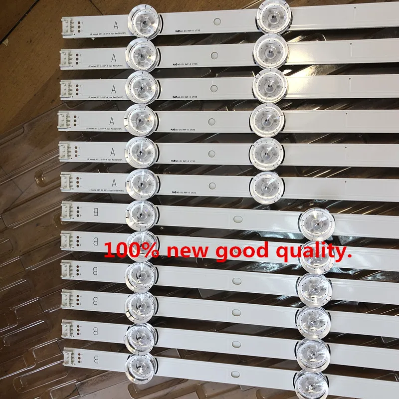 24 шт. = 2 комплекта светодиодный полосы подсветки для LG TV 60GB6580 LC600DUF innotek DRT 3 0 60
